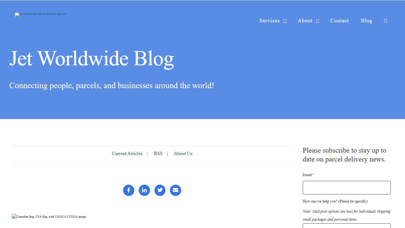 Parcel Shipping to Canada from the USA (2026 Guide)